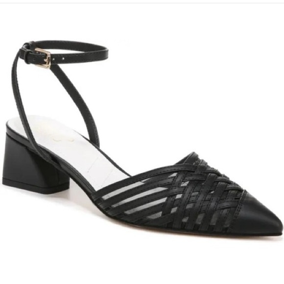 Franco Sarto Shoes - New! Franco Sarto Black Strappy Heels ($120 retail) size 8 NWT